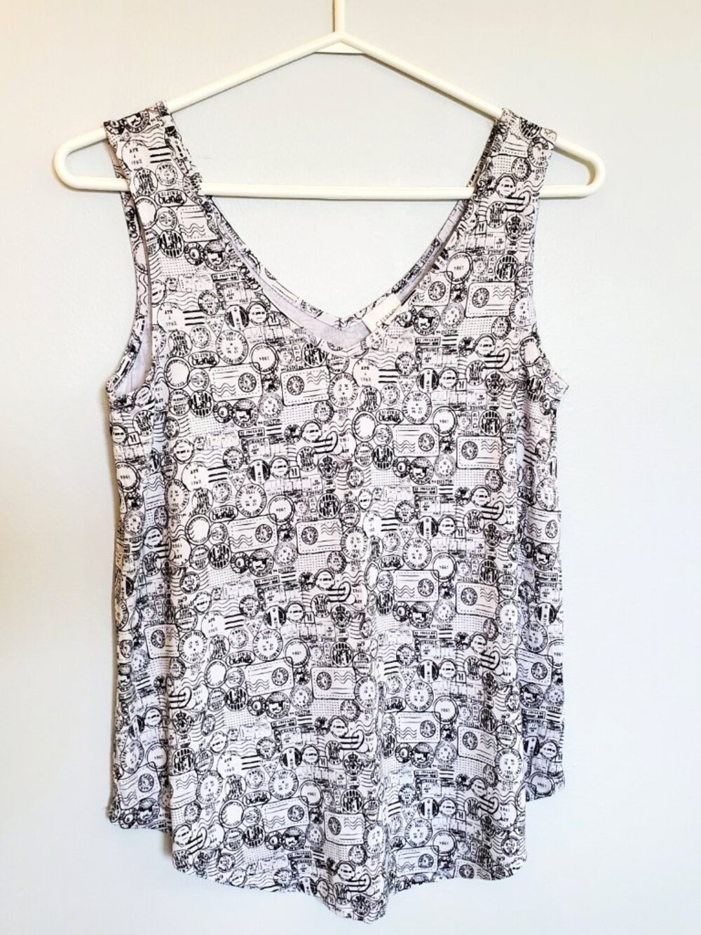 Cupio Passport Stamp Tank Top